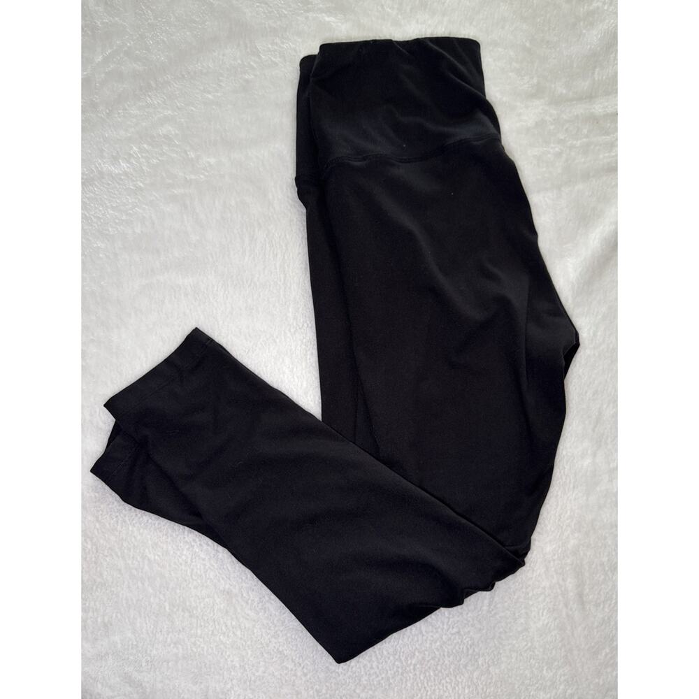 Felina Women's High Waist Sueded Black Leggings – Sz L